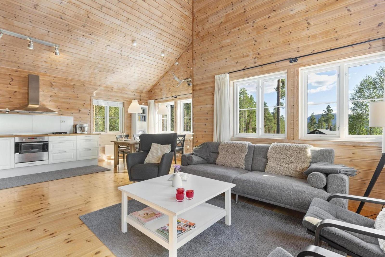- 8p - With Sauna & Hot Tub Vradal